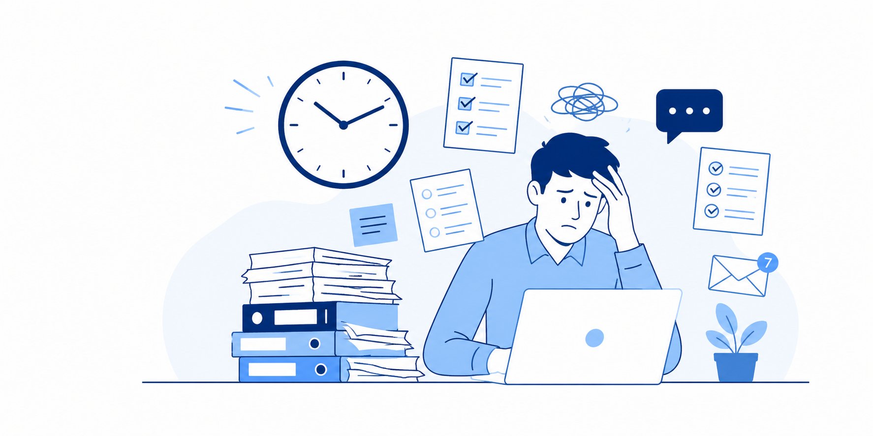 Problemas de productividad cotidianos